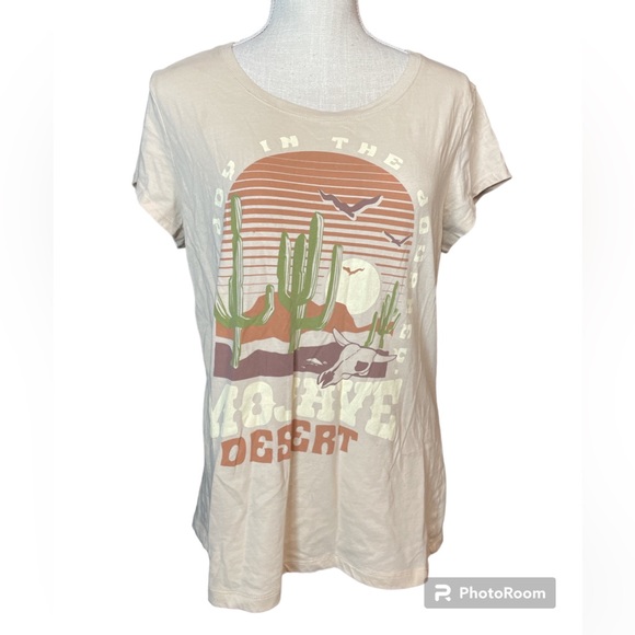 Wound Up Tops - Wound Up “Take Joy in the Journey” Mojave Desert T-shirt